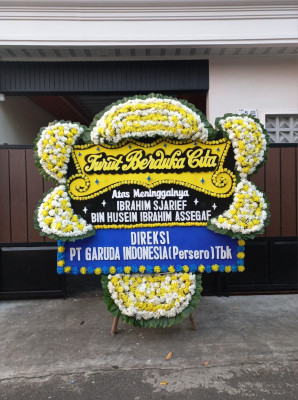 Papan Bunga Duka di Cempaka Putih