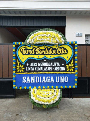 Papan Bunga Duka di Cempaka Putih